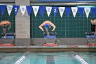 Swim vs Bentley  Wheaton College Swimming & Diving vs Bentley University. - Photo by Keith Nordstrom : Wheaton, Swimming & Diving